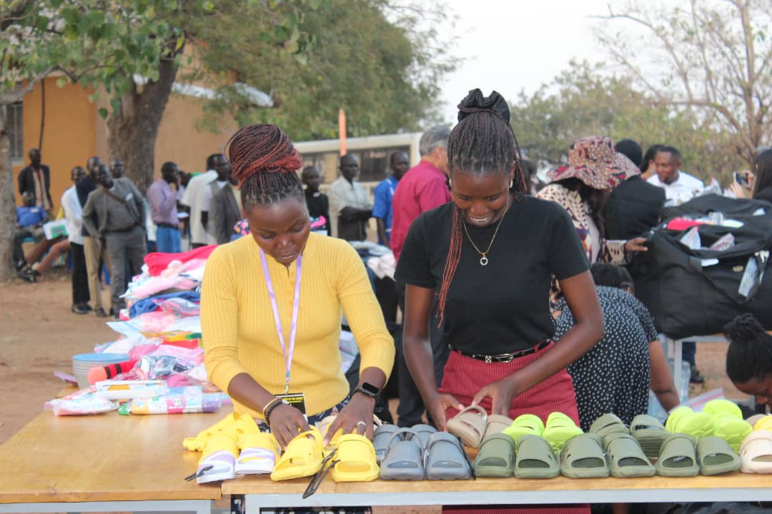 Jesus Cares In Action at the Refugee Camp